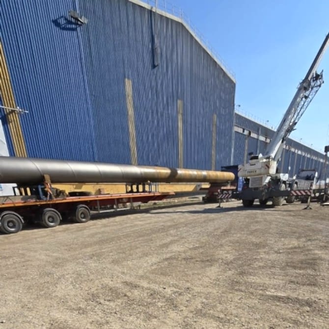 İskele, Yangın Hattı İmalat Montajı